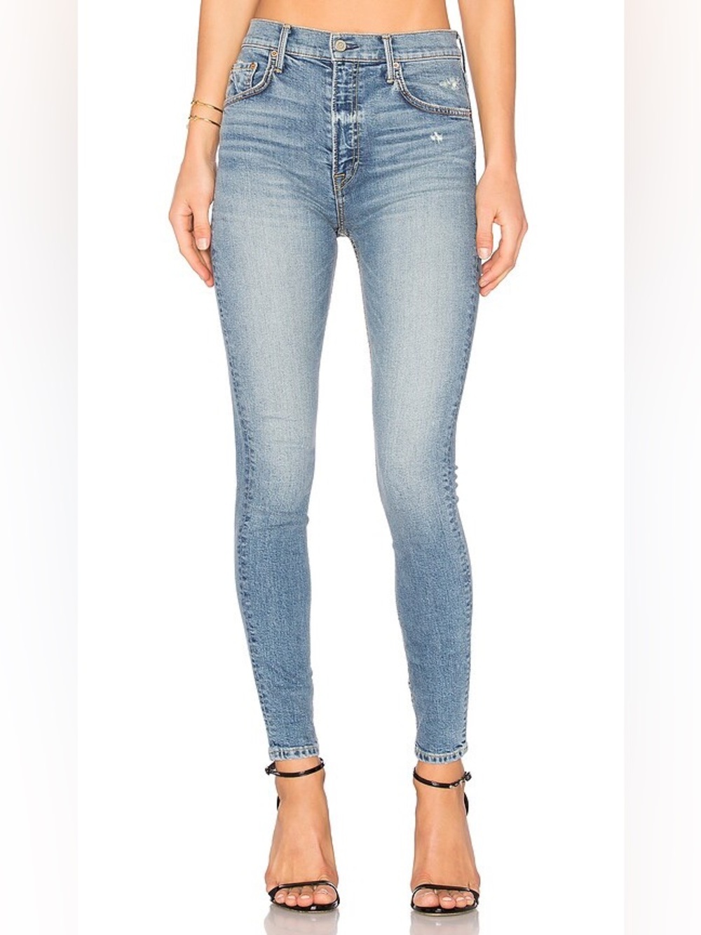 GRLFRND Kendall Super Stretch High-Rise Skinny Jean in Heart of Glass